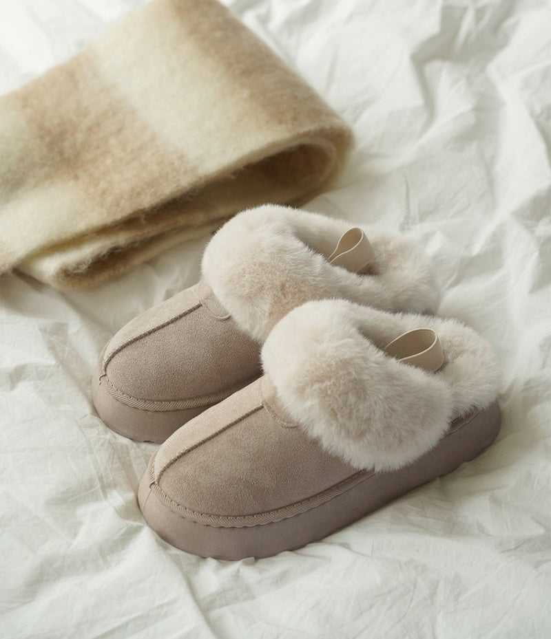【WE ARE】韓國CHAAKAN毛絨雪地拖鞋WTSDR4F206