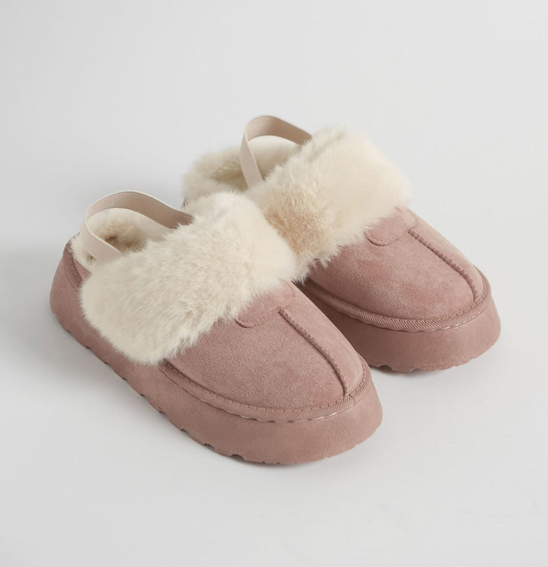 【WE ARE】韓國CHAAKAN毛絨雪地拖鞋WTSDR4F206