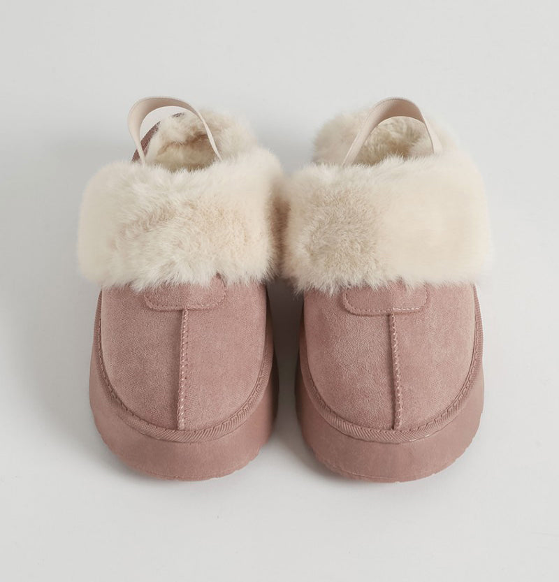 【WE ARE】韓國CHAAKAN毛絨雪地拖鞋WTSDR4F206