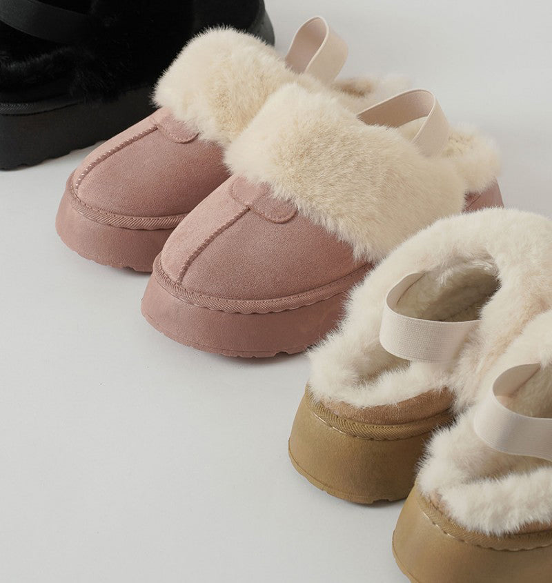 【WE ARE】韓國CHAAKAN毛絨雪地拖鞋WTSDR4F206