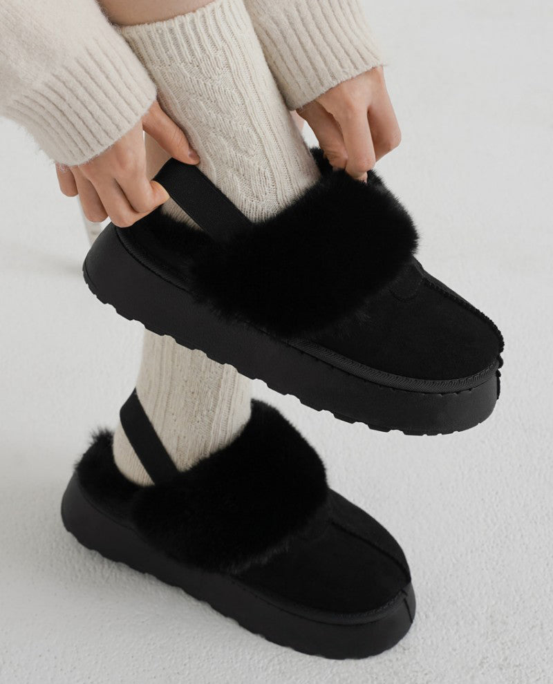 【WE ARE】韓國CHAAKAN毛絨雪地拖鞋WTSDR4F206