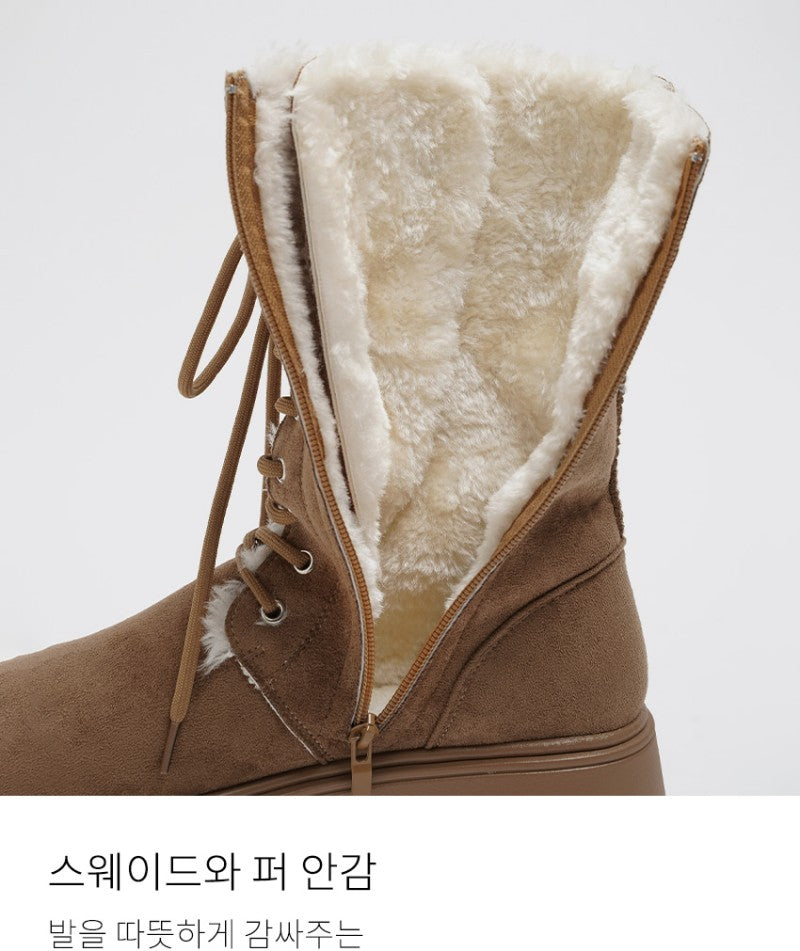 【WE ARE】韓國CHAAKAN高筒靴子雪地靴WTSDR4H861