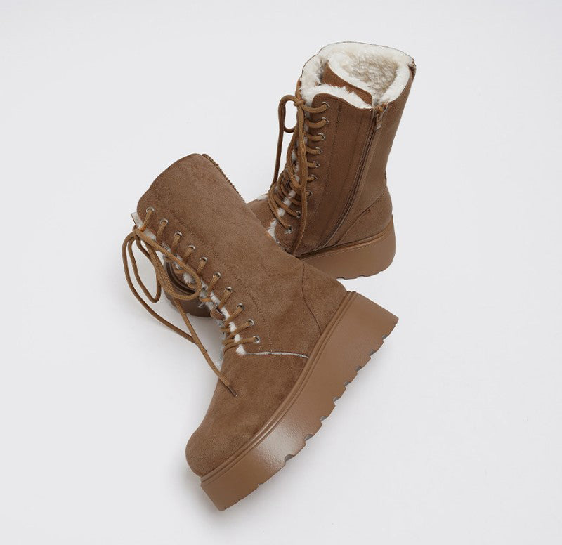 【WE ARE】韓國CHAAKAN高筒靴子雪地靴WTSDR4H861