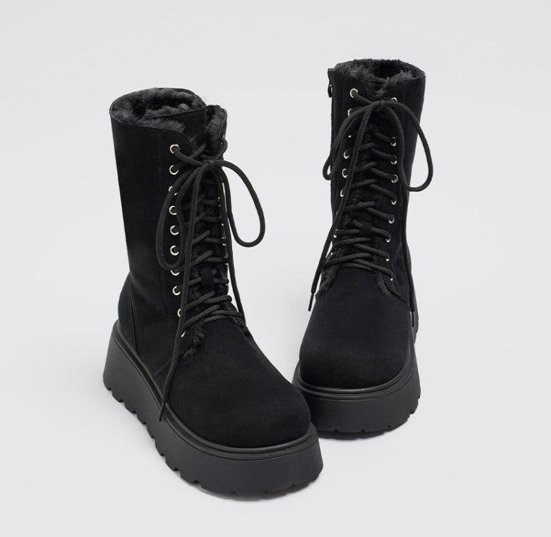 【WE ARE】韓國CHAAKAN高筒靴子雪地靴WTSDR4H861