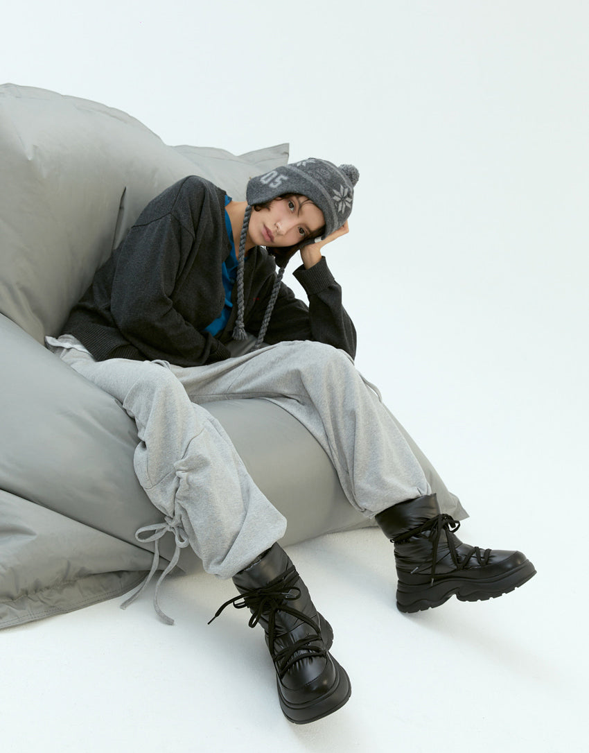 【WE ARE】韓國CHAAKAN短筒靴子雪地靴WTFBR4H858