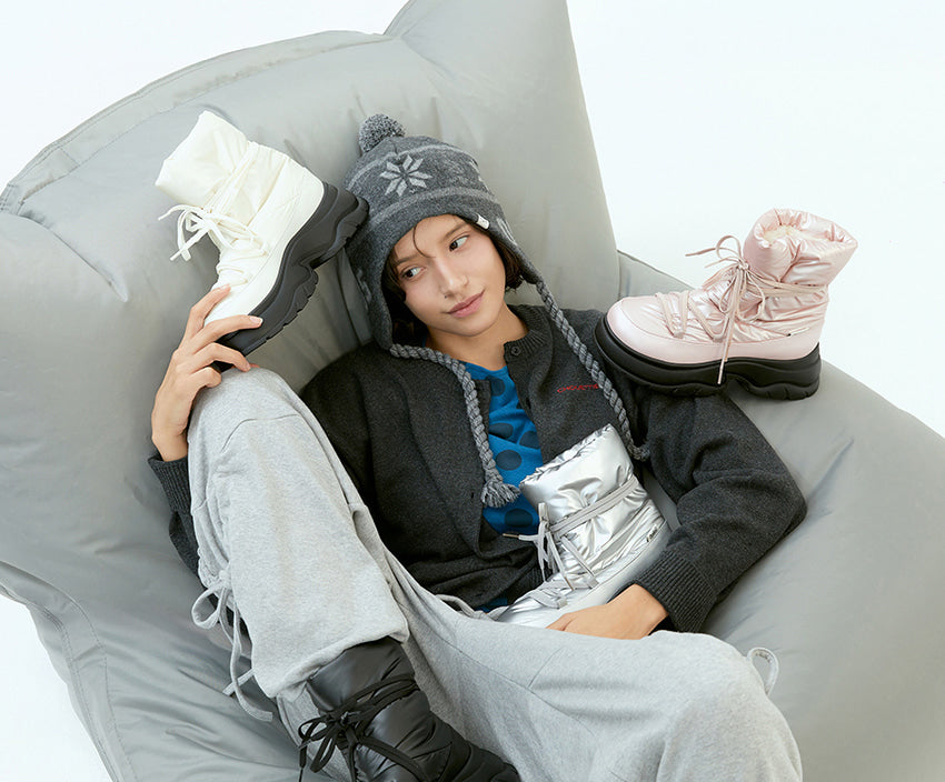 【WE ARE】韓國CHAAKAN短筒靴子雪地靴WTFBR4H858