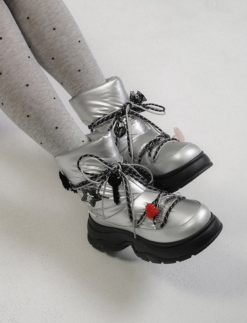 【WE ARE】韓國CHAAKAN短筒靴子雪地靴WTFBR4H858