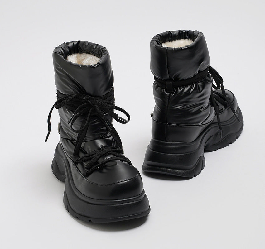 【WE ARE】韓國CHAAKAN短筒靴子雪地靴WTFBR4H858