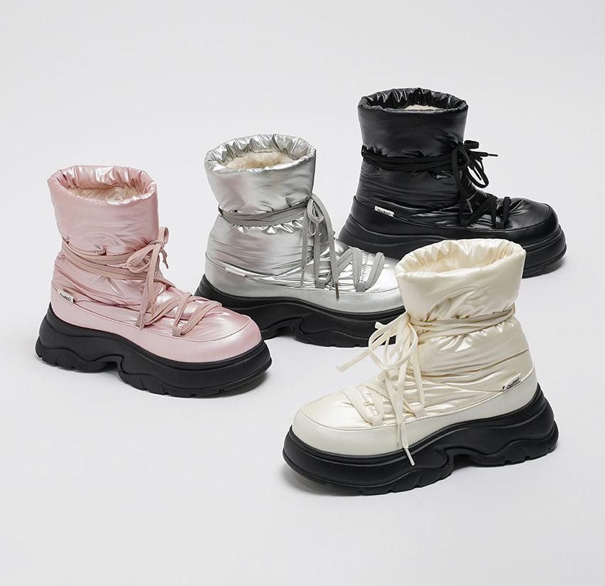 【WE ARE】韓國CHAAKAN短筒靴子雪地靴WTFBR4H858