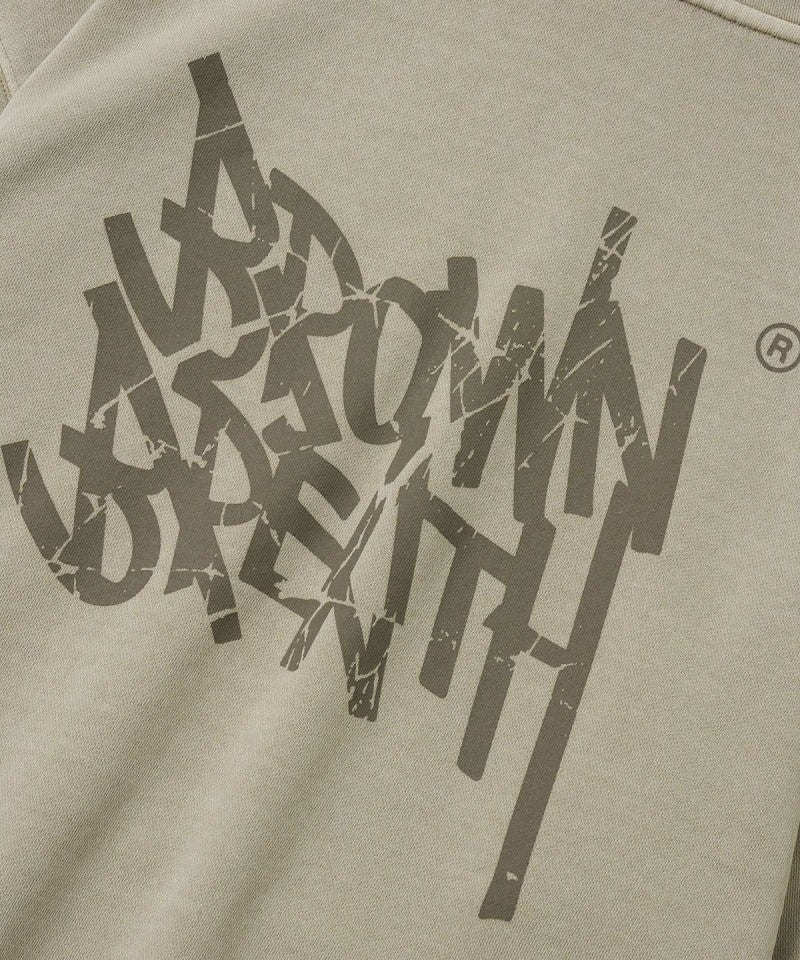 【WE ARE】韓國BROWNBREATH 水洗刷舊logo帽Ｔ BKFMHDB01