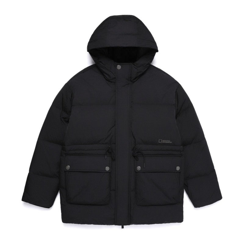 NG折扣款【WE ARE】韓國國家地理連帽羽絨服外套N254UDW090