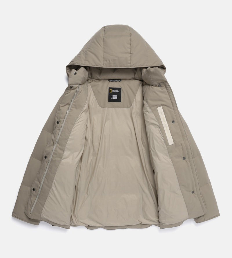 NG折扣款【WE ARE】韓國國家地理連帽羽絨服外套N254WDW050