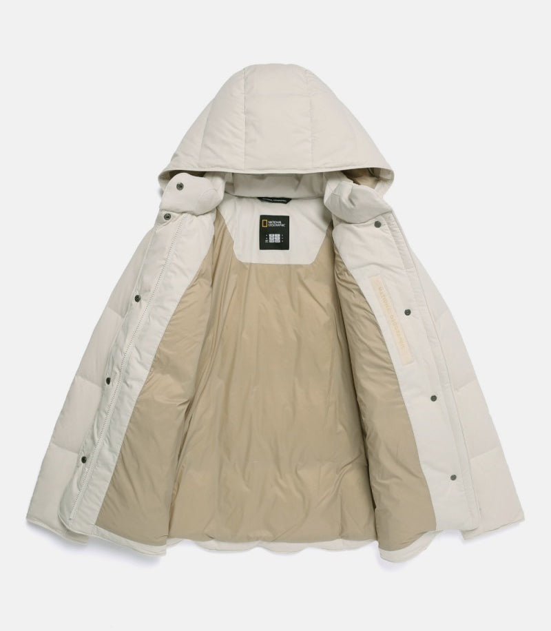 NG折扣款【WE ARE】韓國國家地理連帽羽絨服外套N254WDW050