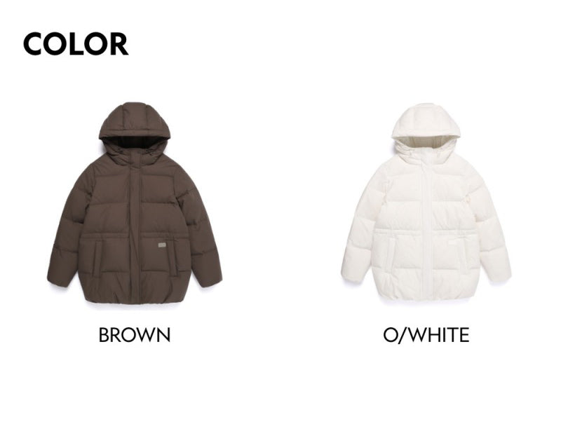 NG折扣款【WE ARE】韓國國家地理連帽羽絨服外套N254WDW080