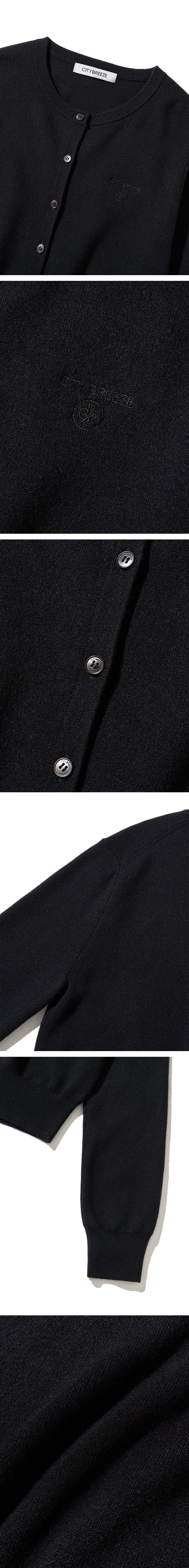 【WE ARE】韓國CITYBREEZE小Logo圓領針織衫 CTH4CD23