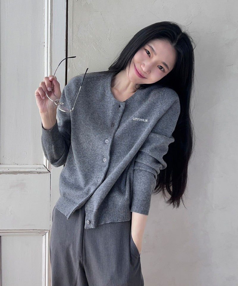 【WE ARE】韓國CITYBREEZE針織開衫外套CTH4CD22