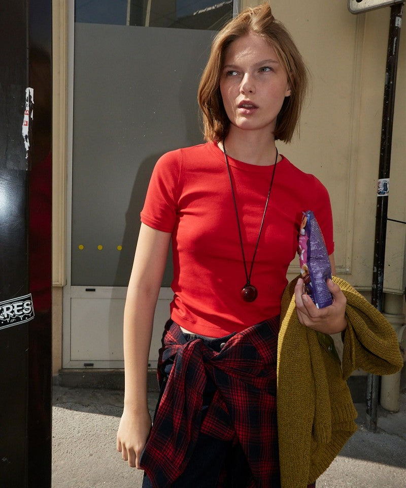 【WE ARE】韓國CITYBREEZE 純棉圓領短袖 CTH3TS12