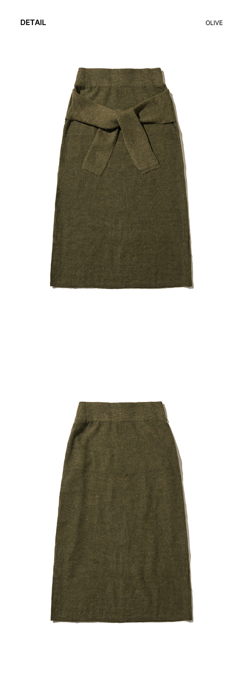 【WE ARE】韓國CITYBREEZE@ 羊毛混紡針織長裙 CTH3SK07