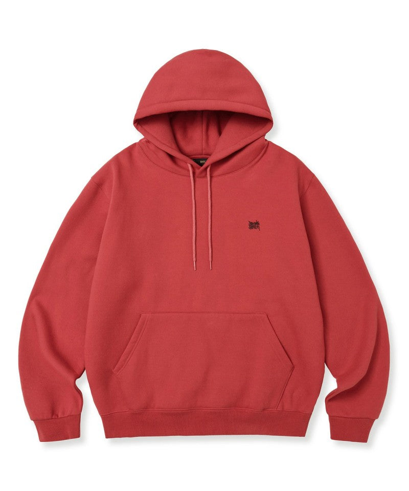 【WE ARE】韓國BROWNBREATH 男款背面膠印logo 刷毛帽ＴBKWMHDB01