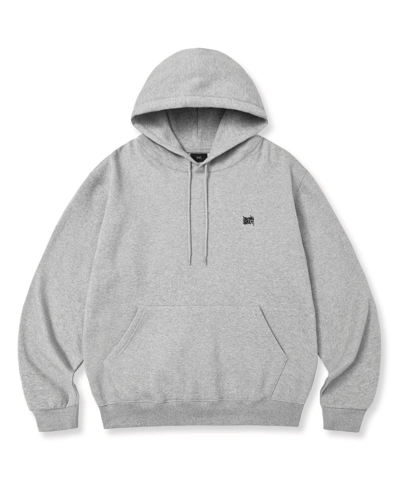 【WE ARE】韓國BROWNBREATH 男款背面膠印logo 刷毛帽ＴBKWMHDB01