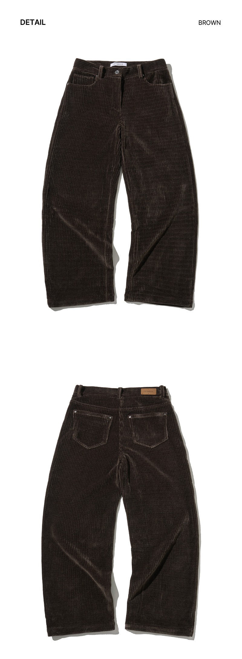 【WE ARE】韓國CITYBREEZE 燈芯絨休閒褲CTH3PT13