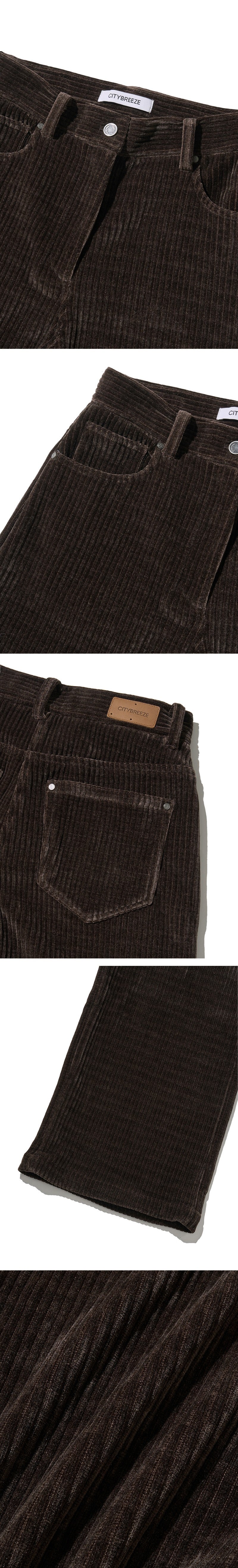 【WE ARE】韓國CITYBREEZE 燈芯絨休閒褲CTH3PT13