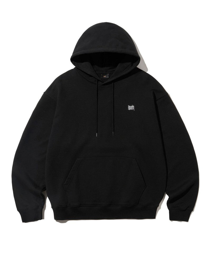 【WE ARE】韓國BROWNBREATH 膠印logo帽Ｔ BKWMHDS01