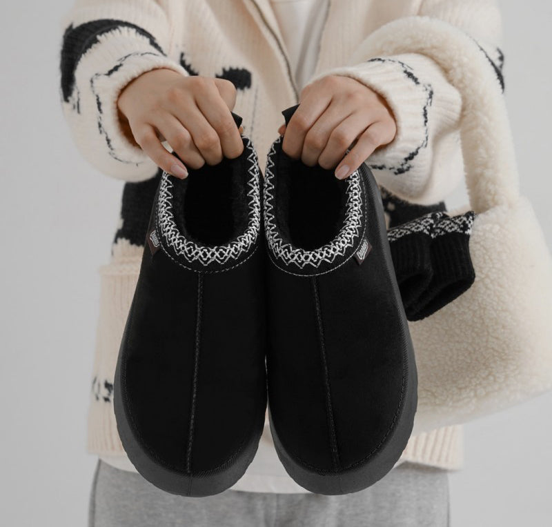 大半碼【WE ARE】韓國CHAAKAN (短毛)舒服厚底雪地鞋 WTSDR4F876