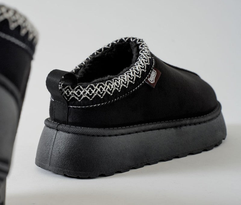 大半碼【WE ARE】韓國CHAAKAN (短毛)舒服厚底雪地鞋 WTSDR4F876