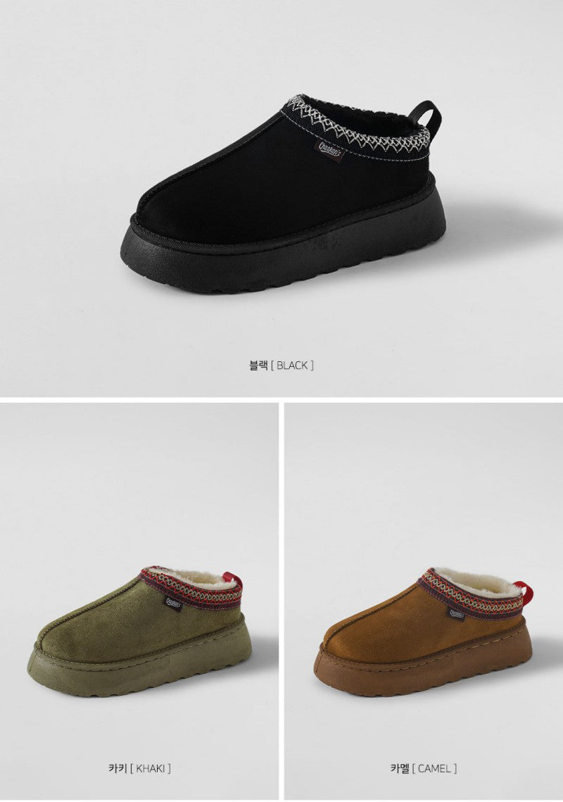 大半碼【WE ARE】韓國CHAAKAN (短毛)舒服厚底雪地鞋 WTSDR4F876