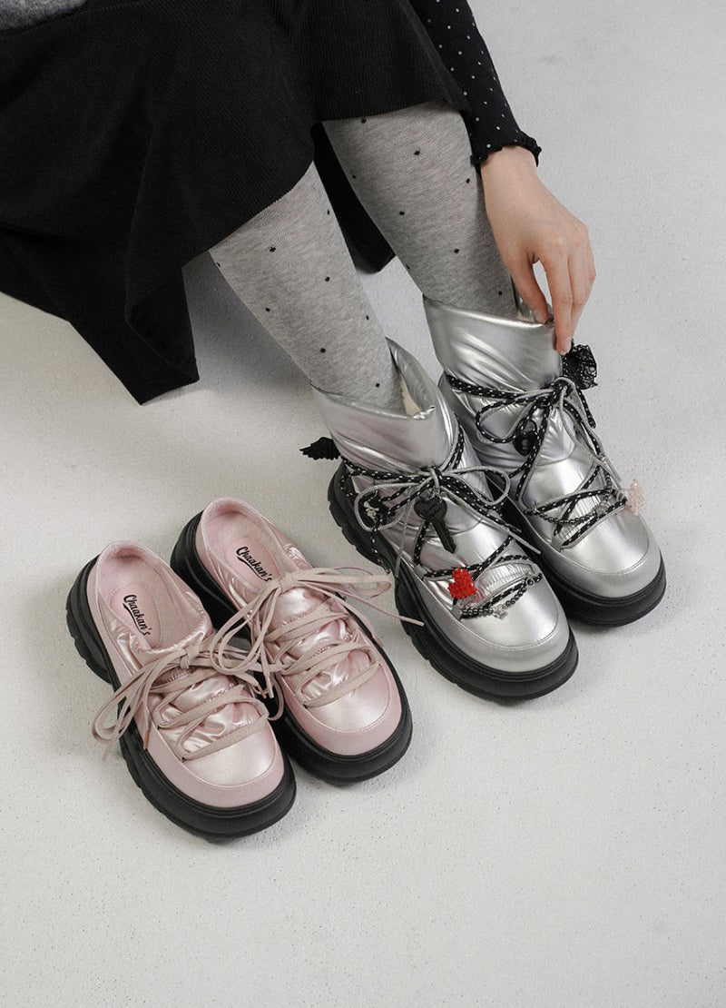 【WE ARE】韓國CHAAKAN增高平底鞋WTFBR4H857