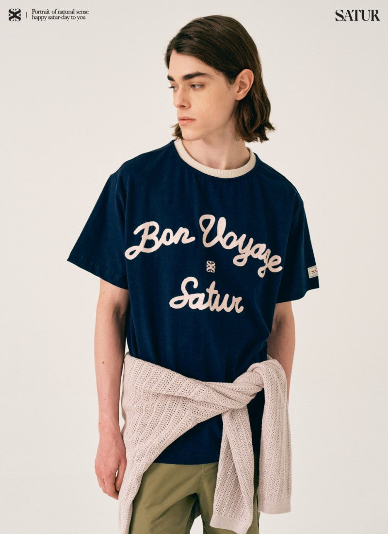 Satur折扣款 男款【WE ARE】韓國Satur短袖T恤SA252MTS01