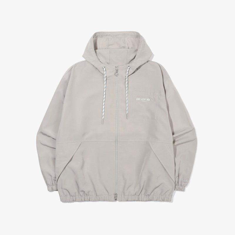 【WE ARE】韓國Diadora休閒連帽拉鏈外套D6123LWT13