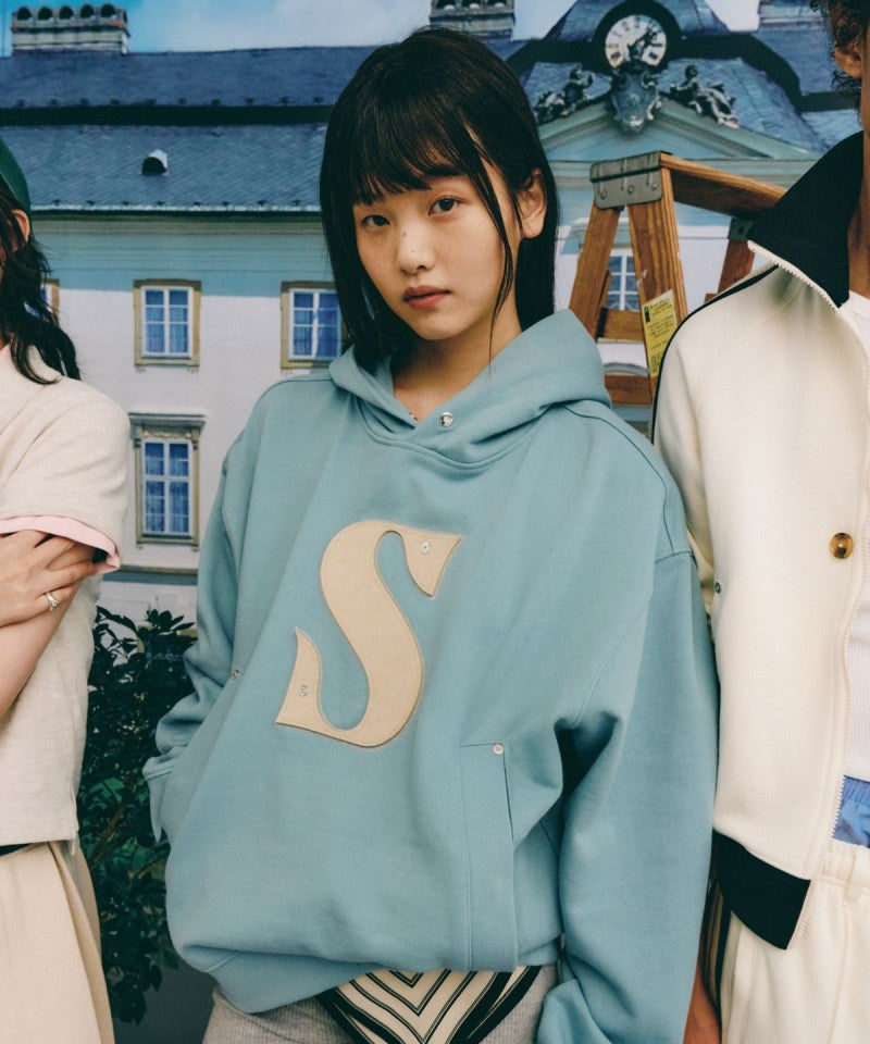 Satur折扣款【WE ARE】韓國Satur 大標口袋帽T SA251UTH05