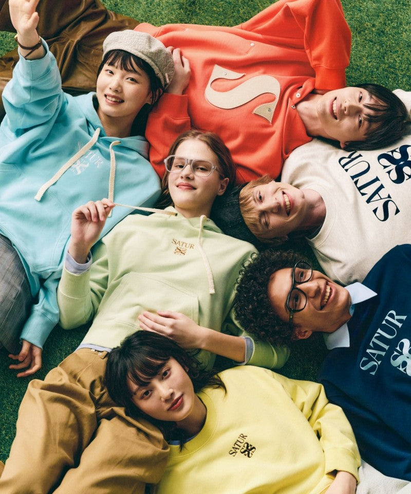 Satur折扣款【WE ARE】韓國Satur 大標口袋帽T SA251UTH05