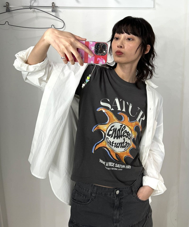 Satur折扣款 男款【WE ARE】韓國Satur短袖T恤SA252MTS04