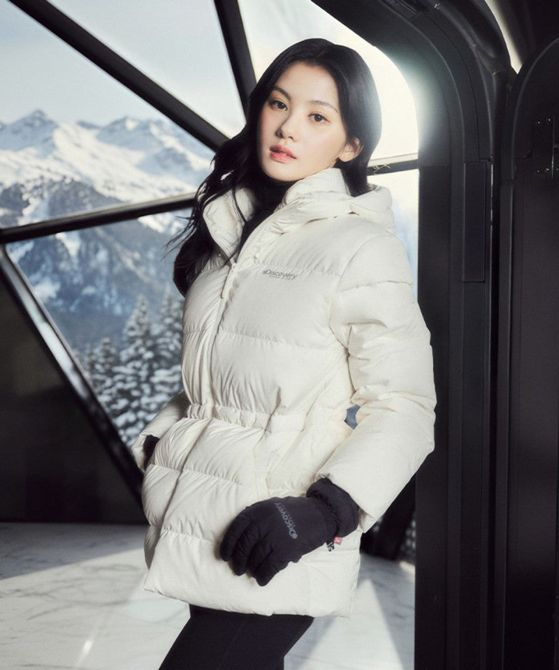 *Dis折扣款* 女款【WE ARE】韓國Discovery連帽羽絨服外套DWDJ96056