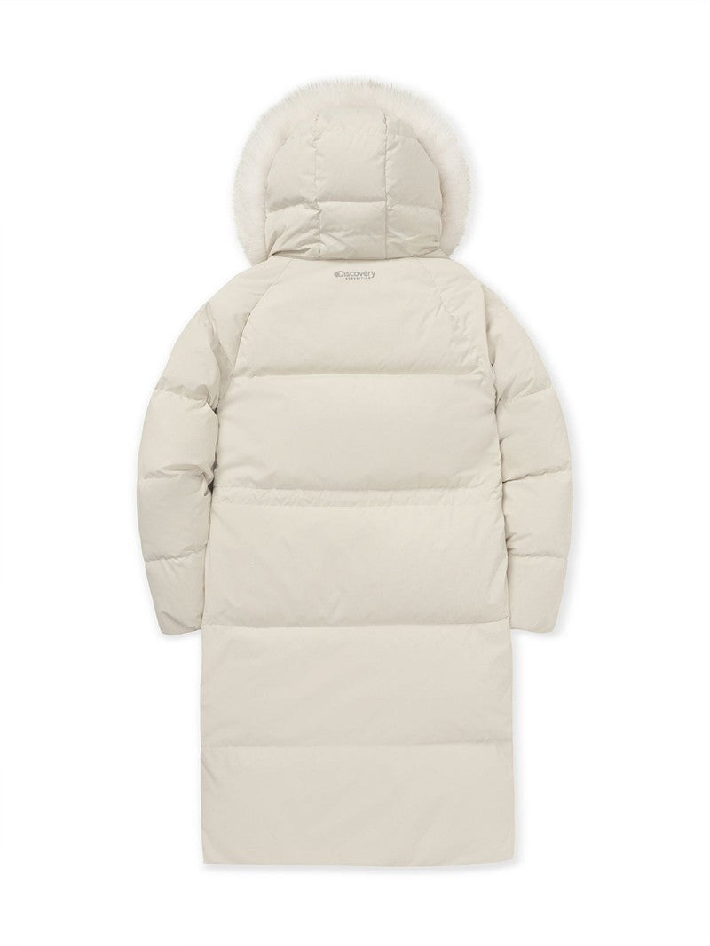 女款【WE ARE】韓國Discovery長款連帽羽絨服外套DWDJ9A056