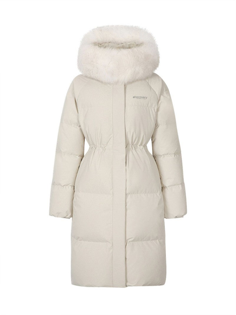 女款【WE ARE】韓國Discovery長款連帽羽絨服外套DWDJ9A056