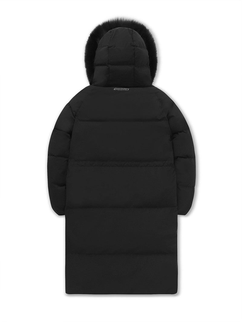 女款【WE ARE】韓國Discovery長款連帽羽絨服外套DWDJ9A056