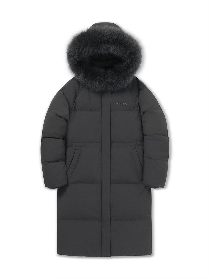 女款【WE ARE】韓國Discovery長款連帽羽絨服外套DWDJ9A056