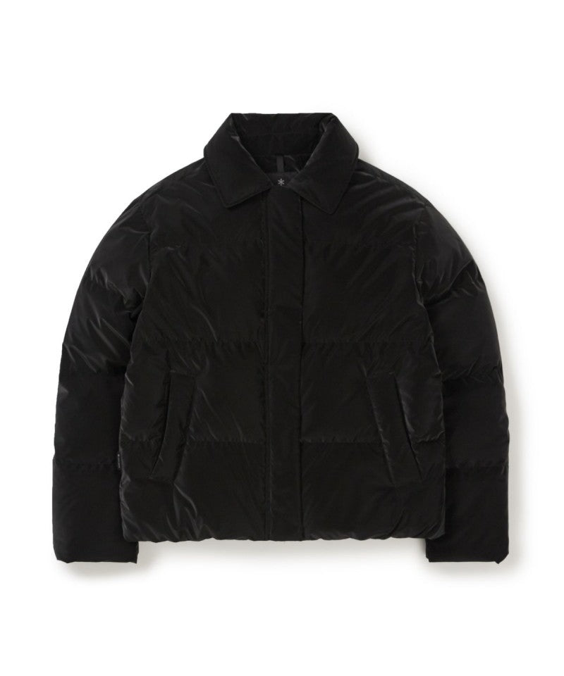 女款【WE ARE】韓國snow peak雪峰 翻領光澤感輕羽絨外套S25WWTDJ27