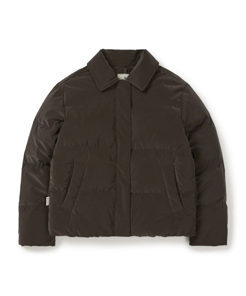 女款【WE ARE】韓國snow peak雪峰 翻領光澤感輕羽絨外套S25WWTDJ27