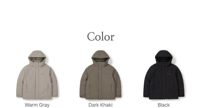 男款【WE ARE】韓國snow peak雪峰連帽羽絨服外套S25WMTDJ30