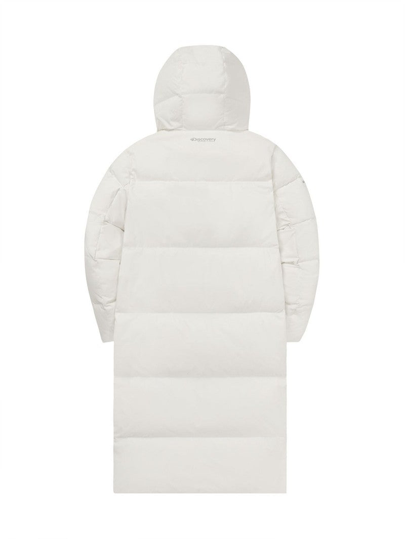 【WE ARE】韓國Discovery長款連帽羽絨服外套DWDJ8F056