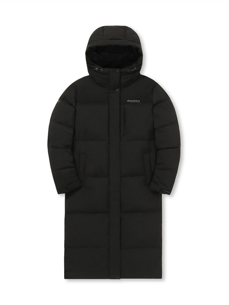 【WE ARE】韓國Discovery長款連帽羽絨服外套DWDJ8F056