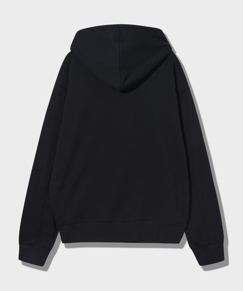 中性版【WE ARE】韓國JEEP臂章logo雙拉鏈連帽外套 JR5TZU051