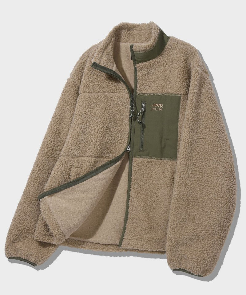 【WE ARE】韓國JEEP毛絨外套JR5TZU195