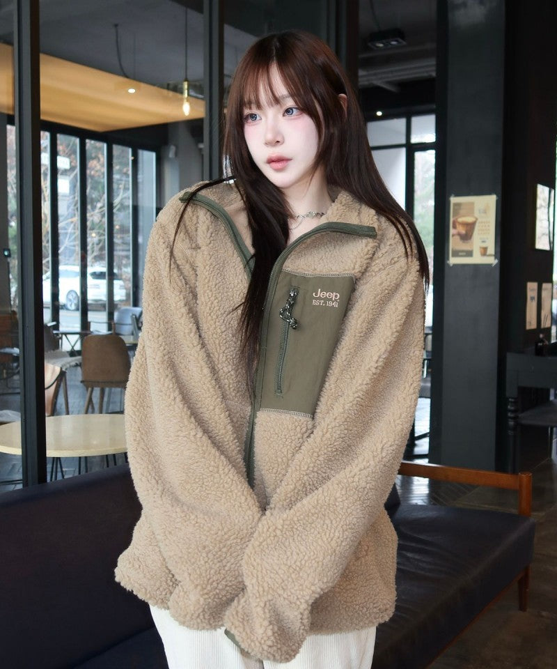 【WE ARE】韓國JEEP毛絨外套JR5TZU195
