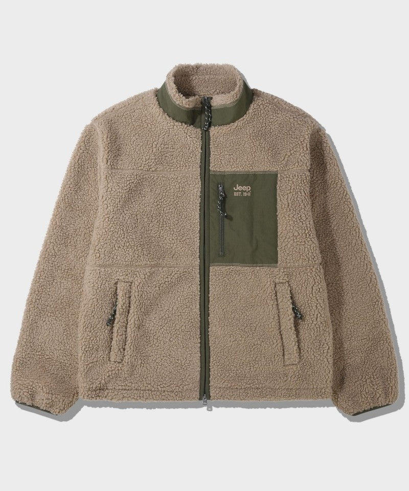 【WE ARE】韓國JEEP毛絨外套JR5TZU195